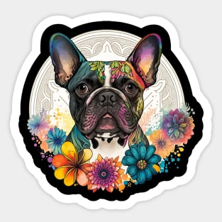 Proud To Be A Frenchie Lover Sticker